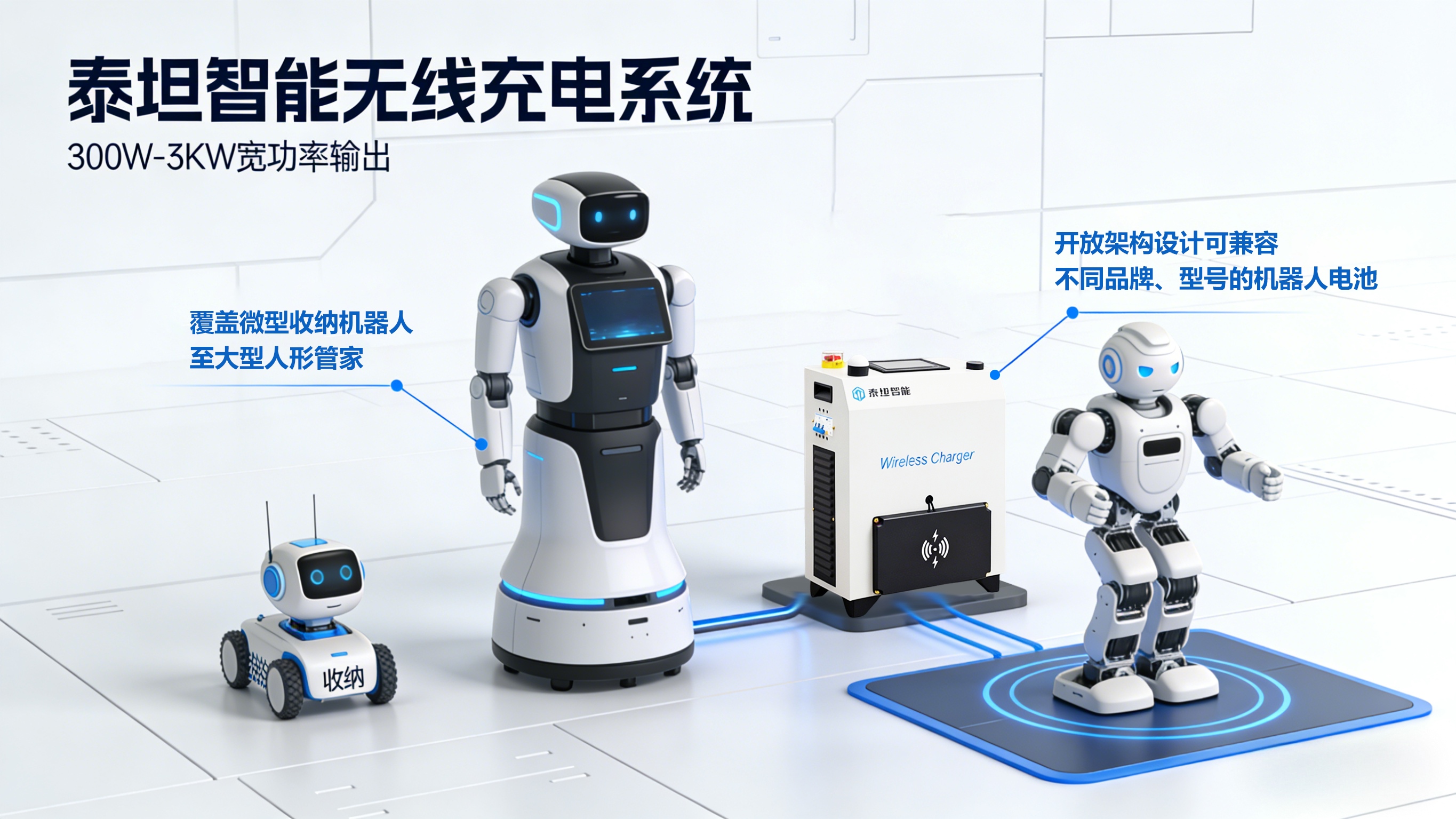 泰坦智能 | 2026 AWE：家庭管家机器人新势力，TITANS无线充电方案强势赋能！