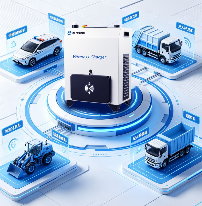 泰坦智能 | 无线充电新势力，为低速自动驾驶设备续航赋能！