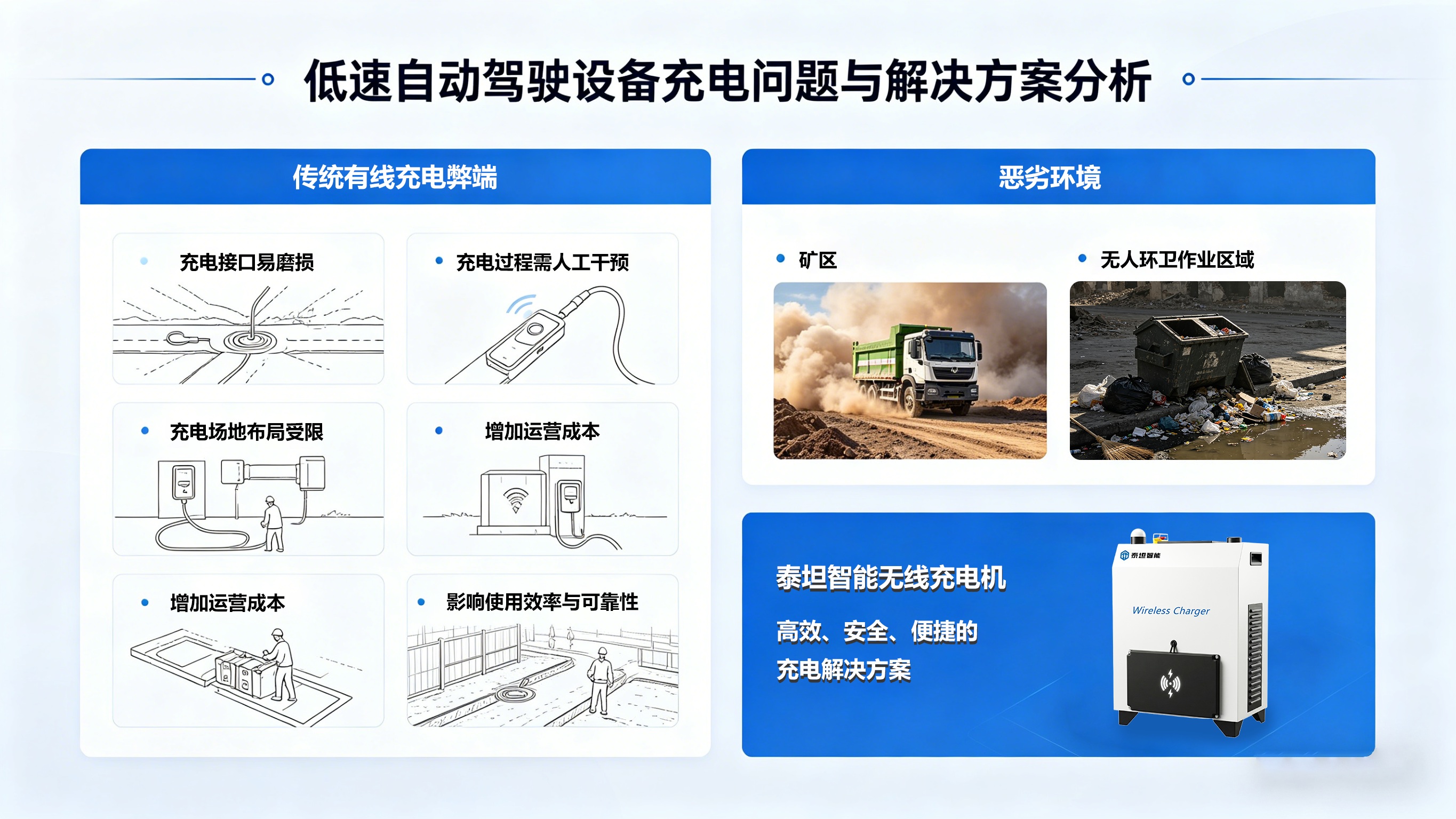 低速自动驾驶设备充电方案1