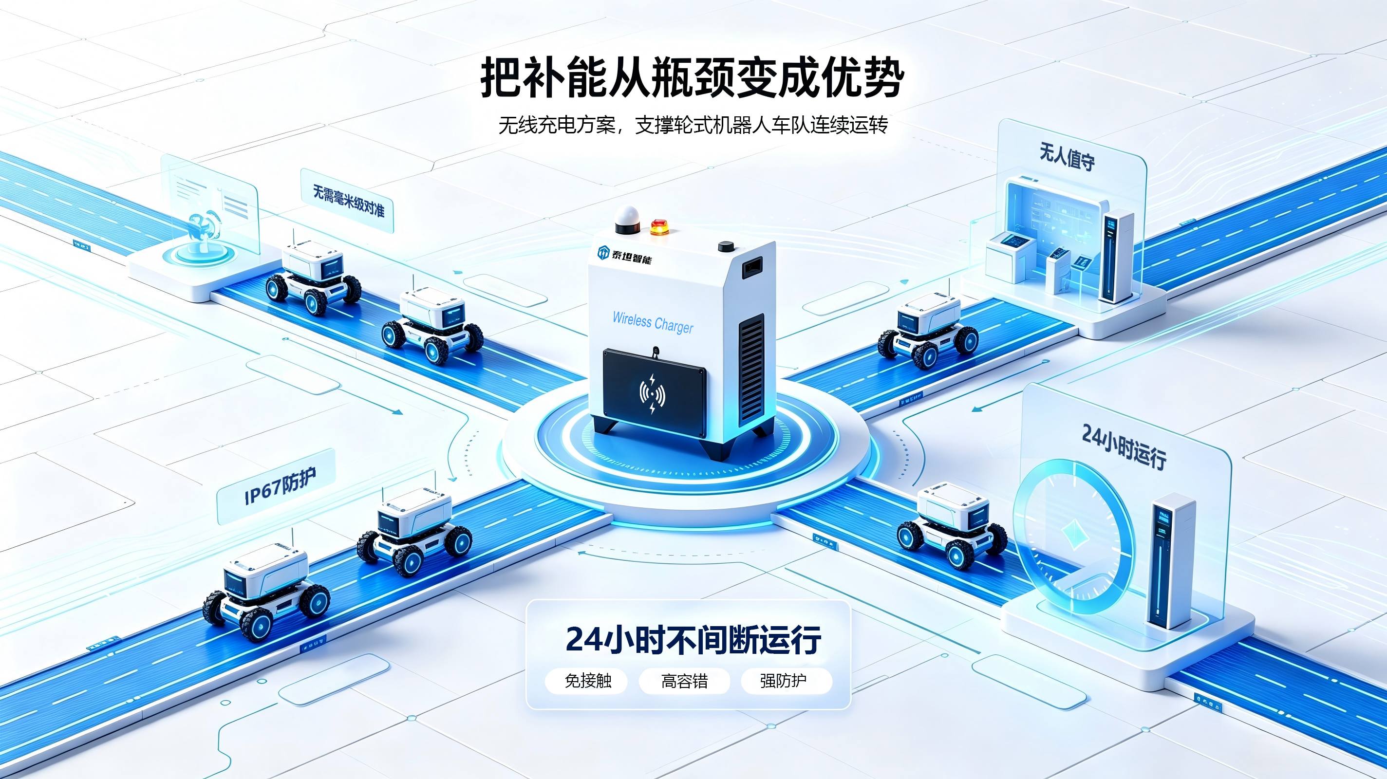 轮式机器人无线充电方案1